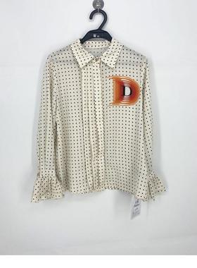 春秋款 撤柜品牌 太G系列 时尚气质百搭波点长袖衬衫女23189-5