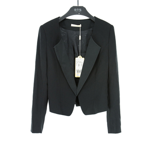 春秋款 台湾品牌李*纹 短款修身西服外套 通勤 A31-7279E