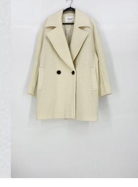 秋冬款 撤柜品牌 衣S秒Y系列 两粒扣休闲百搭毛呢外套女 92612-B