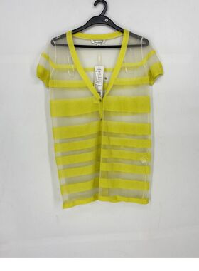 夏款 季*风 3色 洋气百搭撞色条纹外套上衣针织衫女 8371AC322