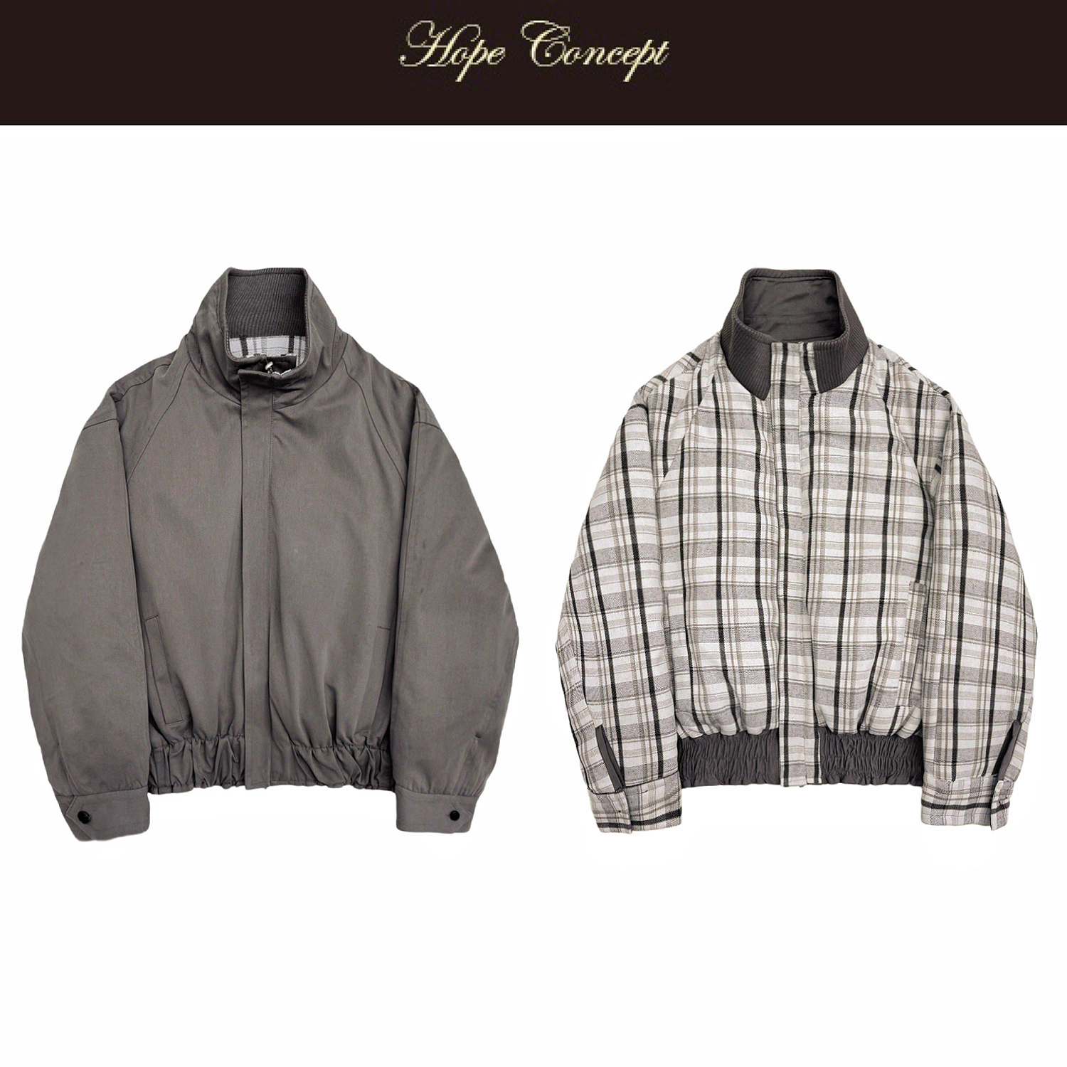 HOPECONCEPT冬天的仪式感从鹅绒服开始 定制双面可穿鹅绒服#25525