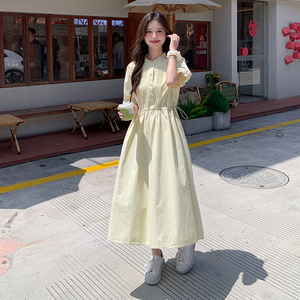 现货！26夏装新款森系风娃娃裙宽松连衣裙278-3717-P120-K178图片