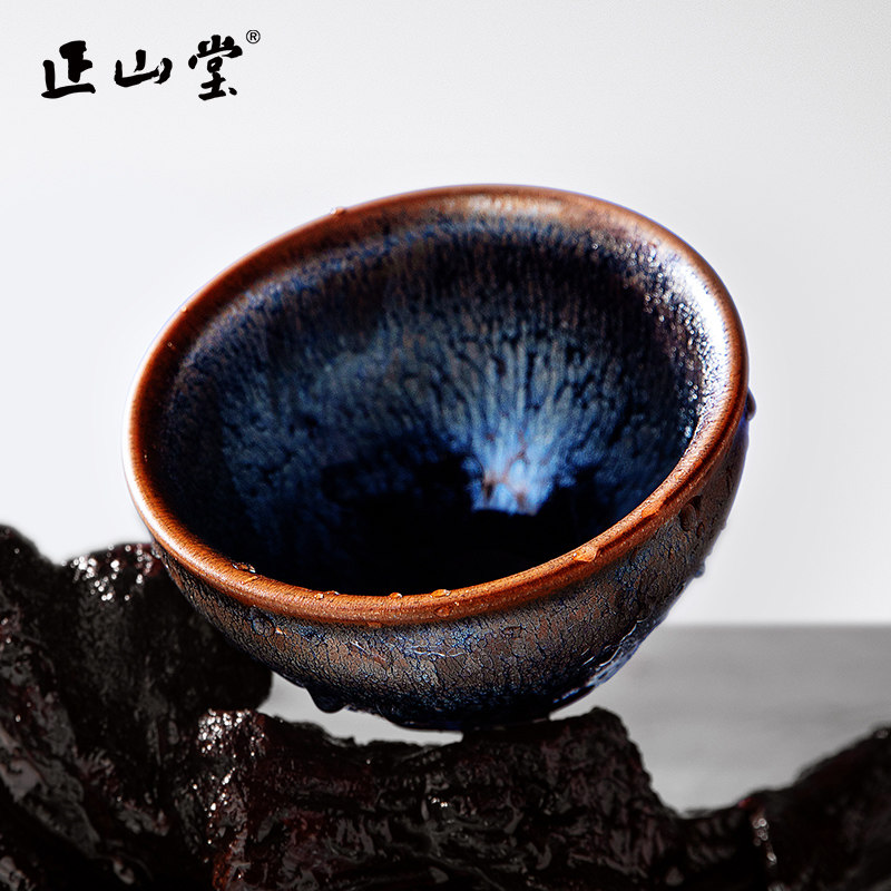 正山堂金兰之交建盏纯手工束口器型100ml 品茗杯 茶杯 主人杯茶具,餐饮具,建盏,淘宝优惠券,粉丝福利购,淘宝优惠卷