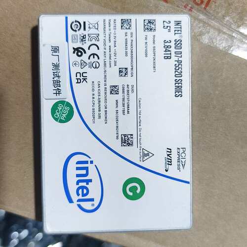 英特尔P5520 3.84T企业级固态硬盘 U.2接口 PC--议价商品