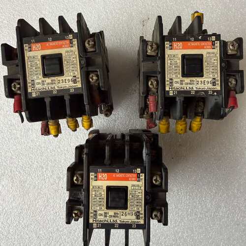 日立接触器 H20，线圈电压AC220V，原装正品，拆机件，--议价商品