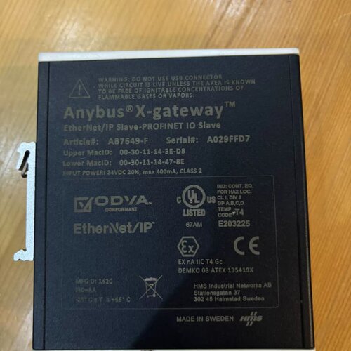 AB7649-F 全新原装网关ANYBUS，全新裸机，实物拍--议价商品