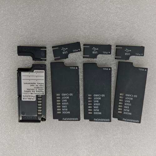 菱Q03UDVCPU上盖，原装拆机，成色几乎全新，表面有轻--议价商品