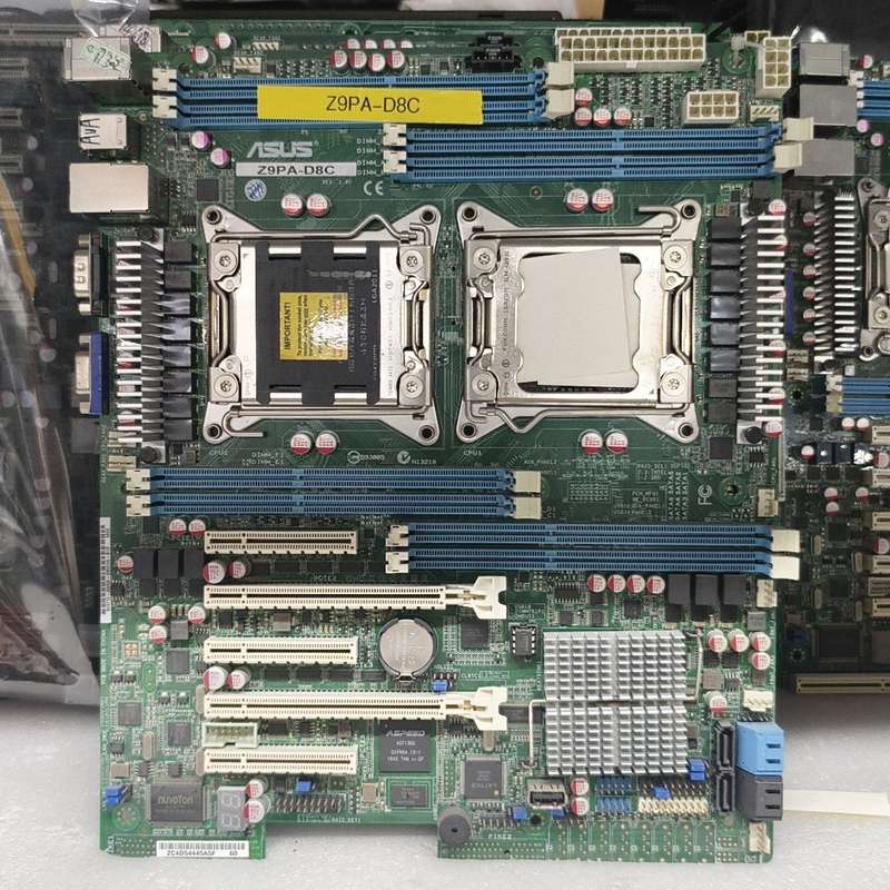 华硕Z9PA-D8C双路服务器主板，2011针脚，支持E5系--议价商品