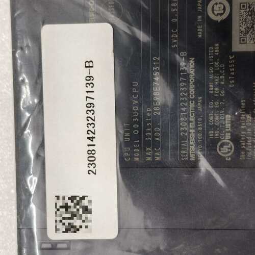 三菱Q03UDVCPU CPU模块，全新原装，日本进口，工程--议价商品