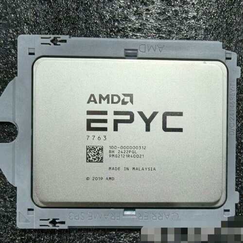 全新拆机带锁使用的AMD EPYC 7763 CPU，六十四--议价商品