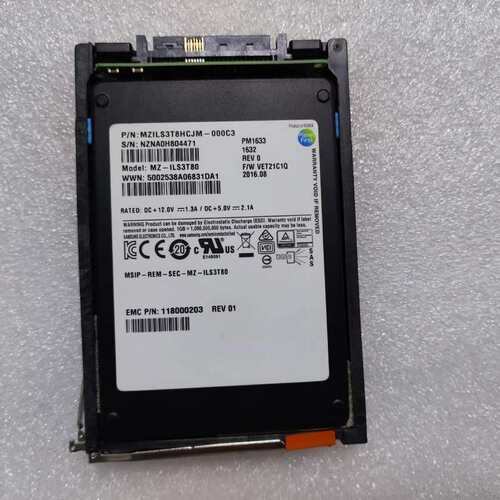 Samsung/三星 EMC 3.84T SAS SSD 1--议价商品