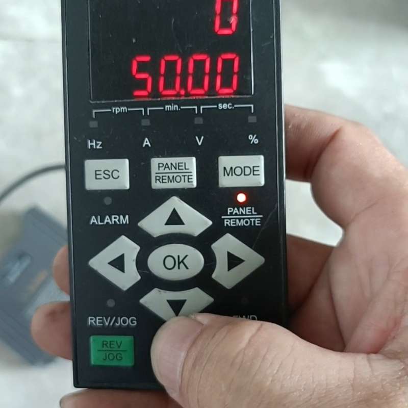 四方E580变频器面板，DPNL350EM，二手拆机实物图，--议价商品图片