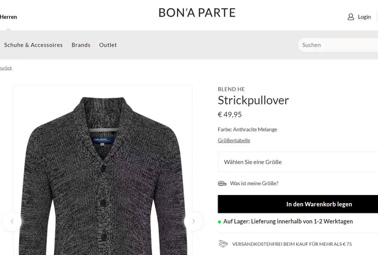 开衫男士开衫DartinBonaparto