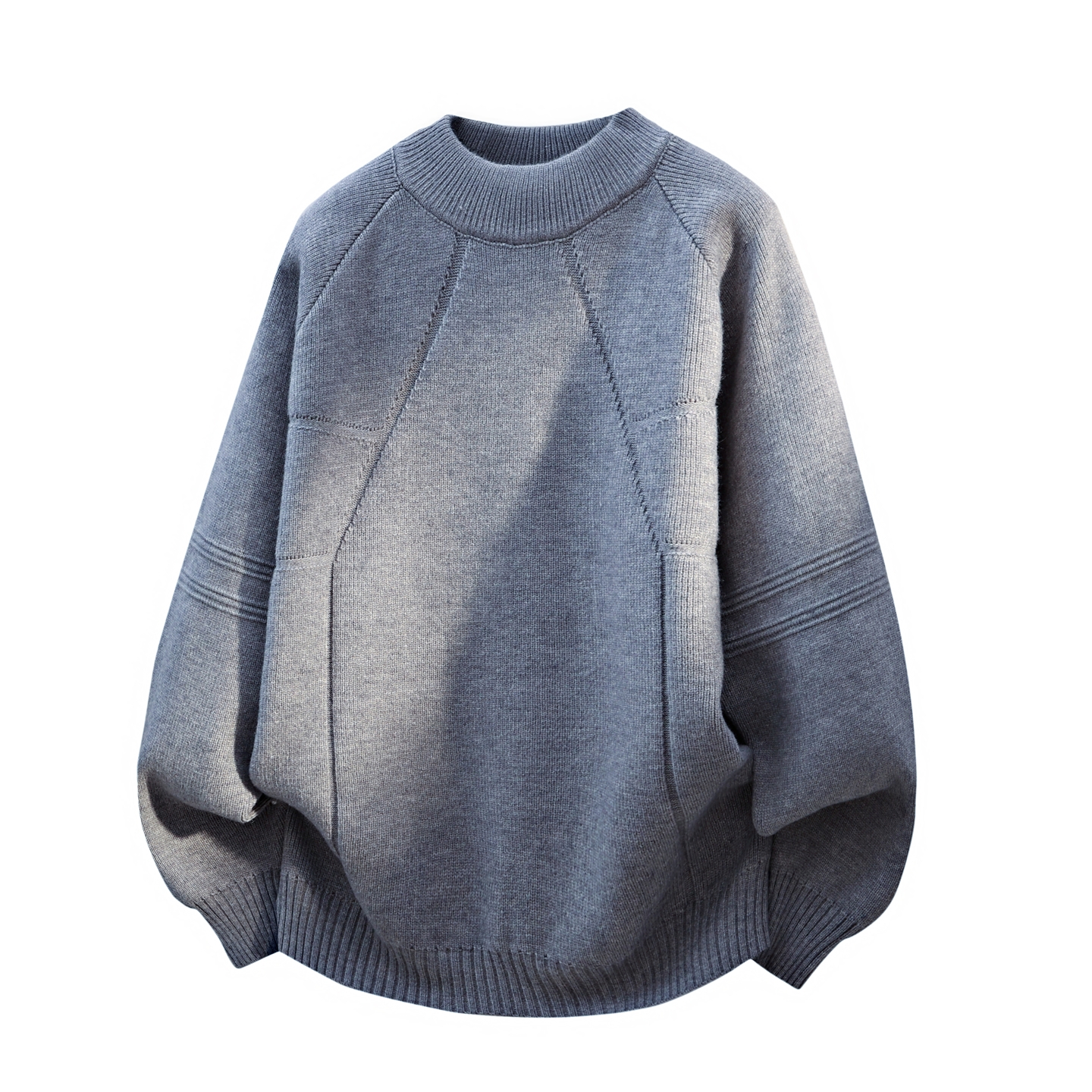 不起球不褪色圆领毛衣针织打底衫