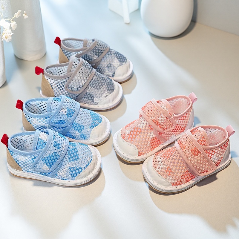 老北京夏季男女儿童透气网布鞋