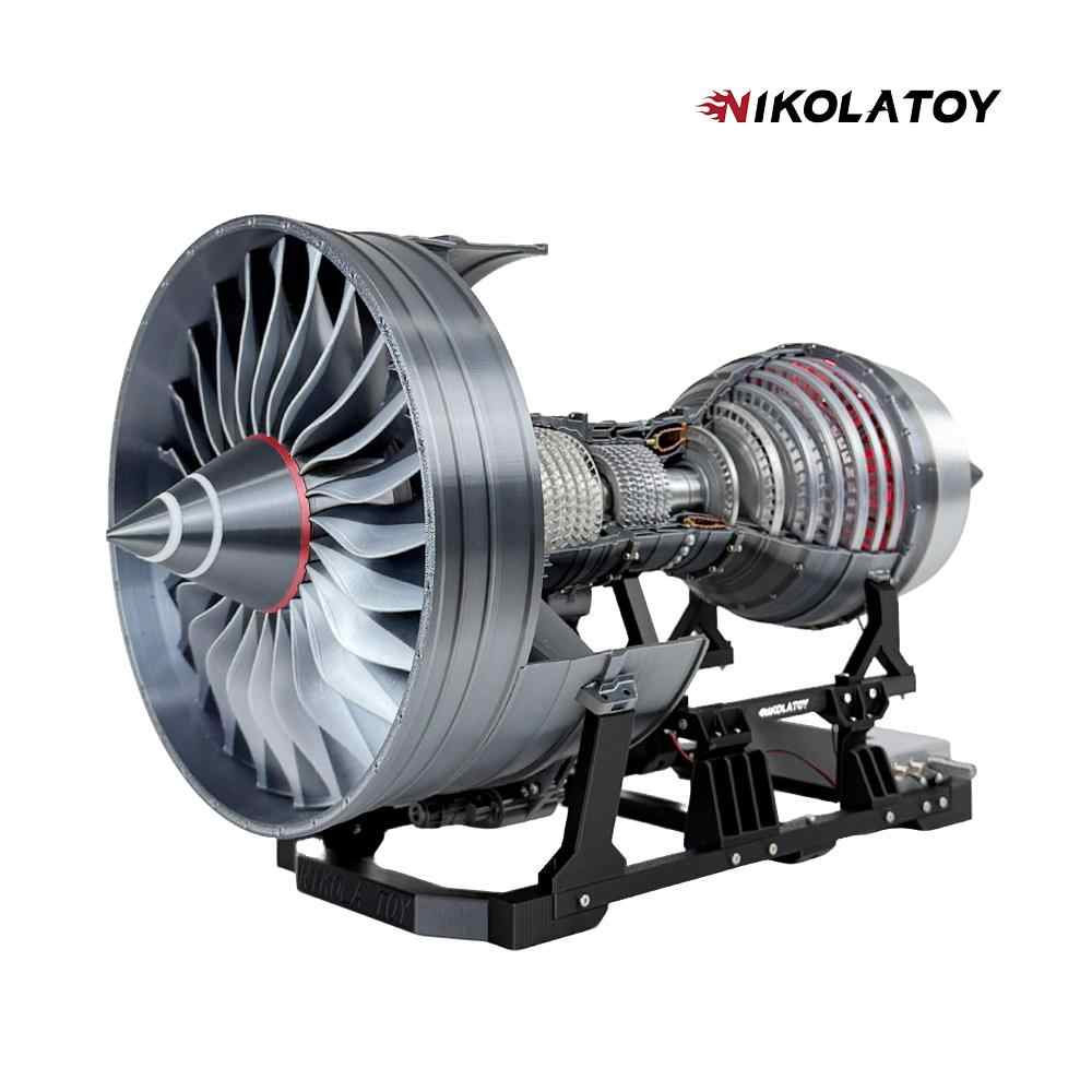 Rolls-Royce罗罗Trent900涡扇引擎飞机发动机模型教具创意礼物男
