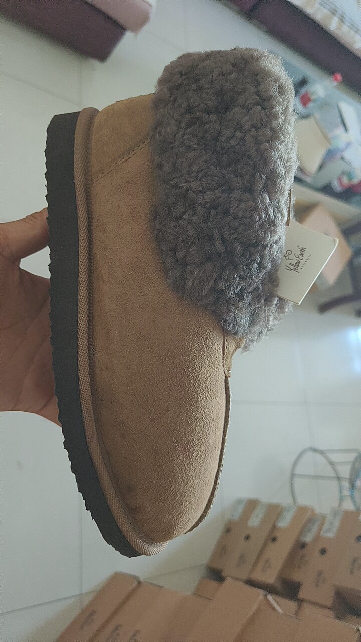 羊皮毛一体拖鞋男女加厚保暖家居鞋冬季雪地靴
