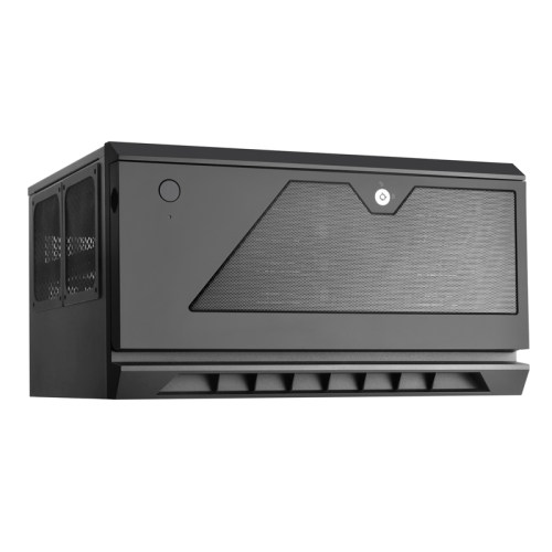 Silverstone 银欣 CS381热插拔 8盘位HDD  MATX 4U 机架式NAS机箱