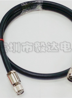 RG213纯铜多芯线50-7线N型公头装配式转TNC公头五件套内罗内针1M