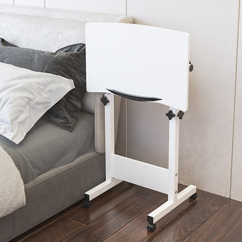 床边桌升降折叠小书桌卧室可移动学习家用型桌子写作业简易电脑台