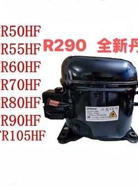 全新丹甫R290压缩机DFR50HFDFR55HFDFR60HFDFR70HFDFR80HFDFR90HF