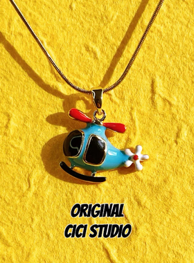 朋克甜酷多巴胺项链合金无性别