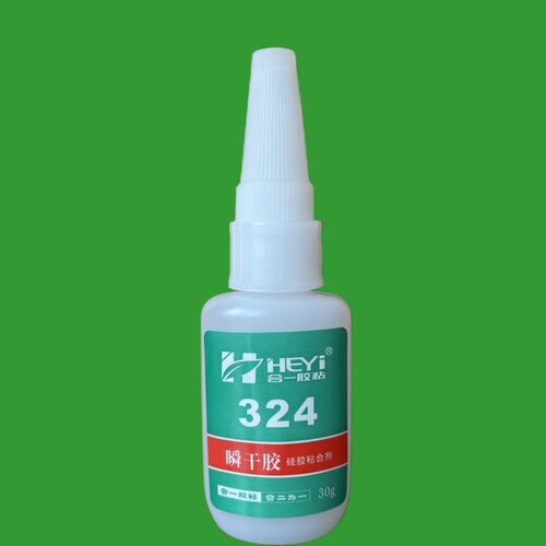 HY-324免处理硅胶专用快干胶水/金属粘硅胶胶水/硅胶粘ABS快干胶