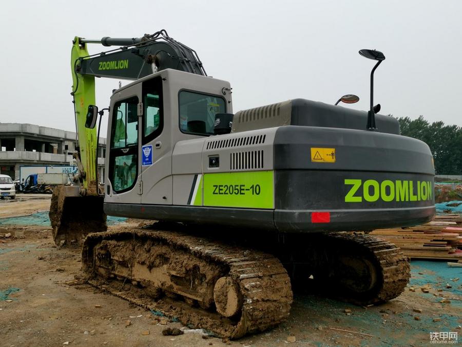 挖掘机配件中科重联205E 215E 245E-10新款贴纸大臂边门尾部贴花