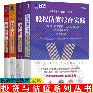 艺术 金融投资与估值 估值 投资估值书籍 股权估值综合实践产业投资私募股权上市公司估值实践综合指南 估值难点解决方案并购估值