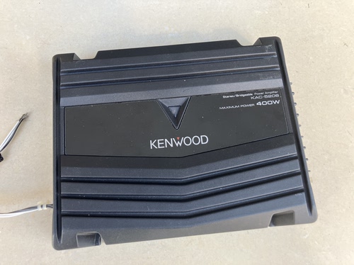 KENWOOD建伍KAC-5206汽车功汽车音响两路功放2路功率放大器