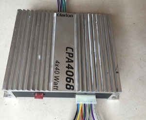 定制原装进口拆车4声道功放车载音响功放汽车功放进口4路功放议价