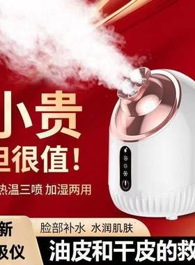蒸脸仪冷热双喷器蒸汽美