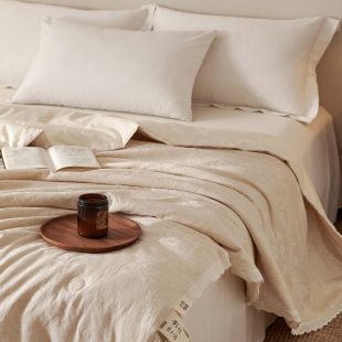 小义優品全棉大豆被子棉麻空调被纯棉被芯棉被夏凉被学生宿舍夏被