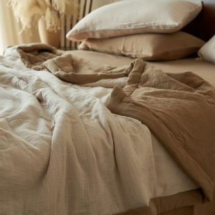 小义優品A类全棉双层提花大豆被子夏被芯棉被夏凉被空调被四件套