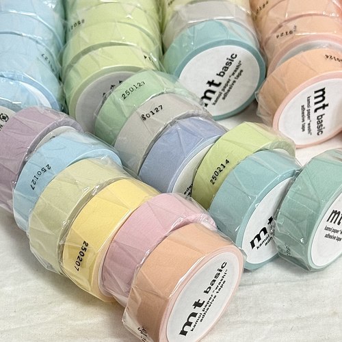 素色MT01P484~498纯色胶带基础款