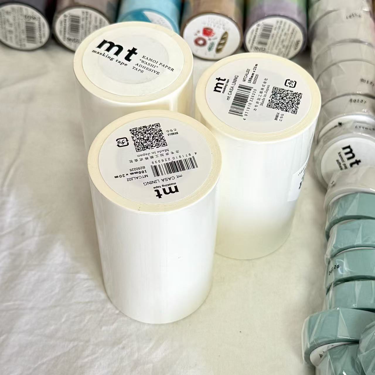 MT基础打底casa白色胶带