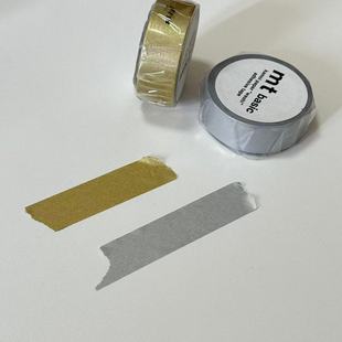 纯色胶带金色银色金属色MT01P205R-MT01P206R