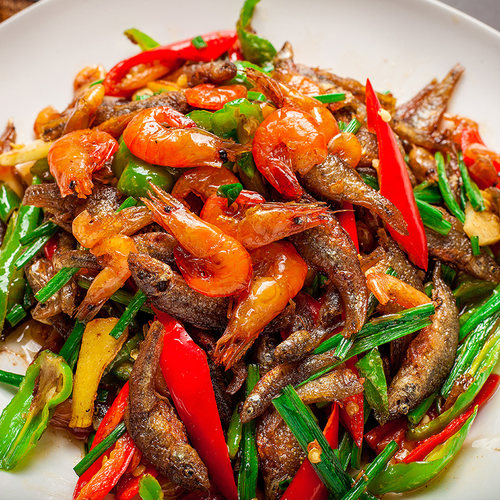 小鱼虾小鱼仔酒店小炒半成品食材