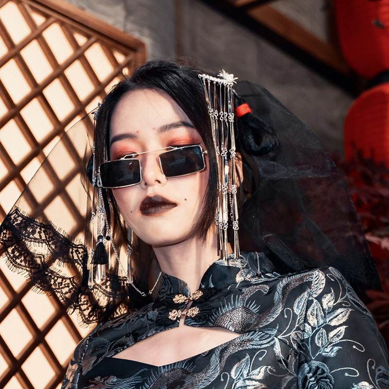 古风新款日式花魁百搭流苏步摇cosplay汉服发饰配饰发簪宫廷风