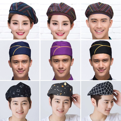 Кофейная кепка для отеля, рабочий берет