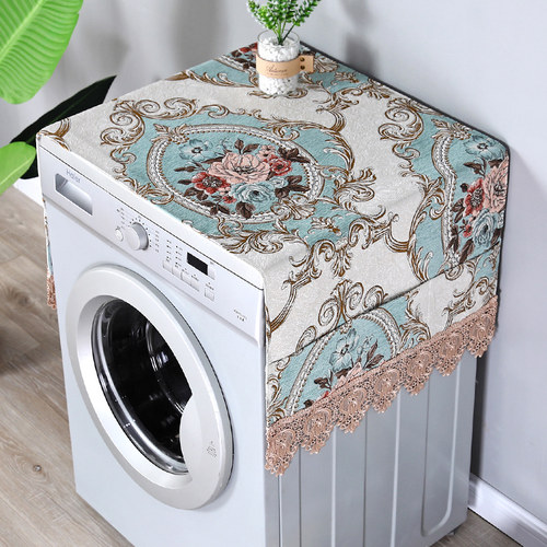阳台滚筒波轮洗衣机罩冰箱盖布