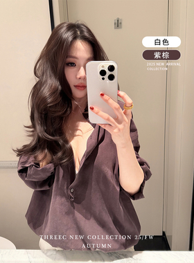 三喜threec  94莱赛尔6亚麻“心电感应”满足通勤与约会的衬衫