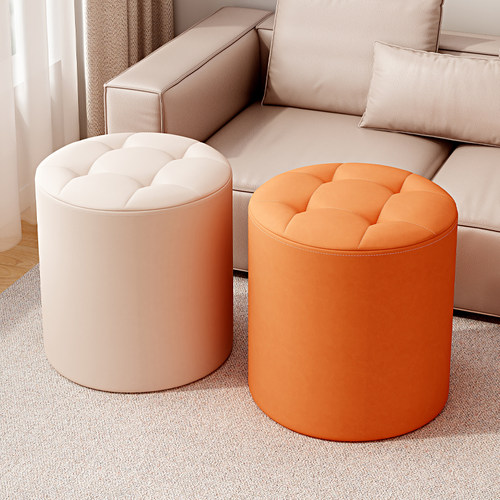 小凳子圆凳客厅小矮凳家用小板凳结实脚蹬门口换鞋凳椅子墩子耐用