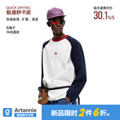 ARTANNIE 索罗娜情侣运动上衣 新款 户外速干7A抗菌长袖 t恤男春秋季