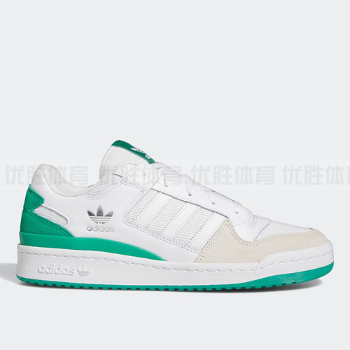 Adidas阿迪达斯FORUM LOW三叶草男子运动休闲低帮耐磨板鞋 FZ6262