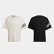 圆领T恤HM1874 TEE男子居家运动宽松短袖 HM1875 阿迪达斯NEW