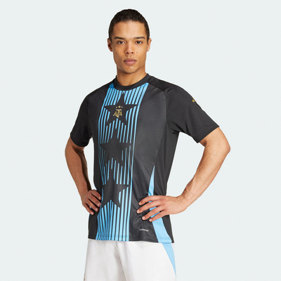 Adidas阿迪达斯 AFA PRESHI阿根廷队足球训练短袖球衣 IW5363