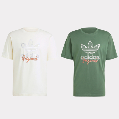 阿迪达斯 TS TEE SS 3男子印花运动短袖圆领T恤IS0227 IS2910