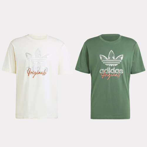 阿迪达斯 TS TEE SS 3男子印花运动短袖圆领T恤IS0227 IS2910
