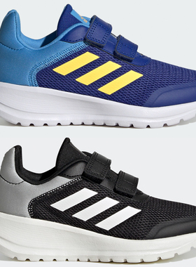 阿迪达斯TENSAUR RUN 2.0儿童魔术贴网面运动休闲鞋IG1236 GZ3434